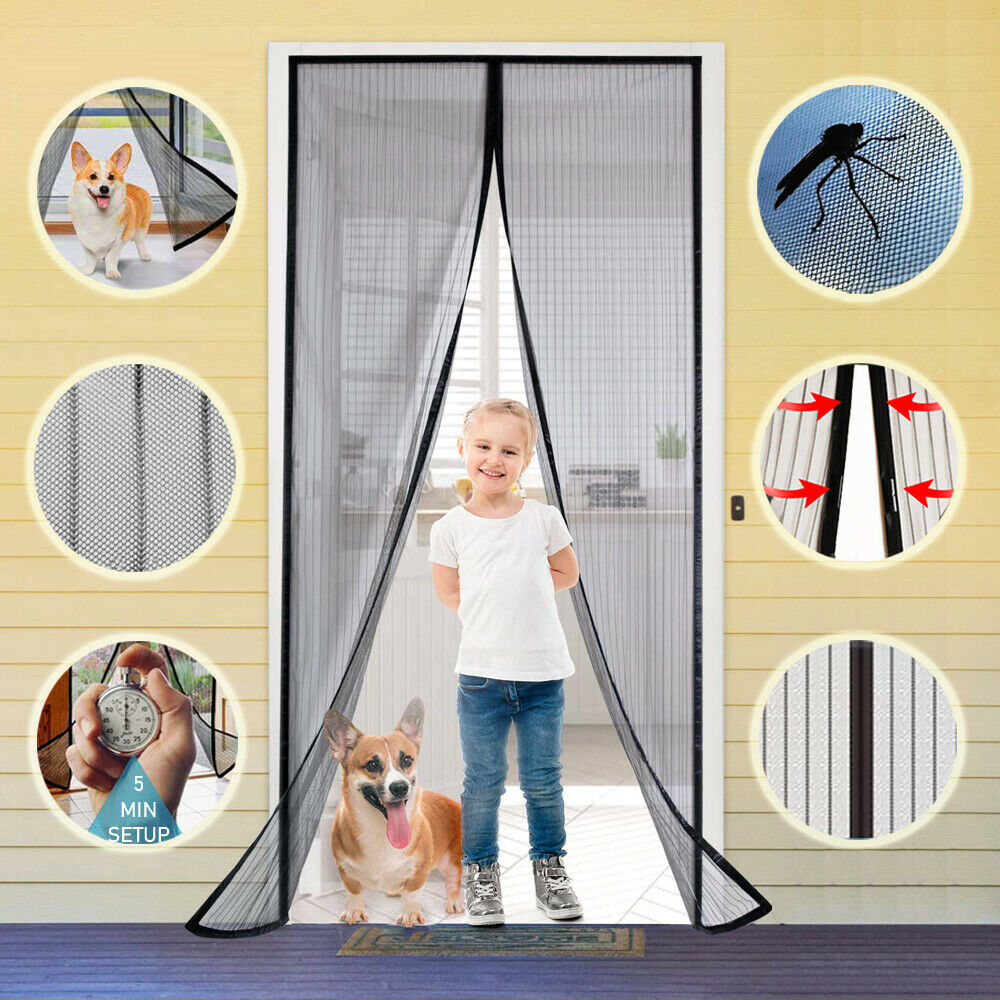 Magnetic Mosquito Screen Door