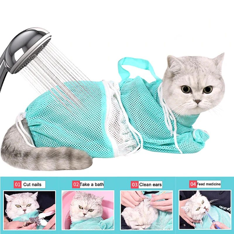 Multifunctional Pet Grooming Bath Bag