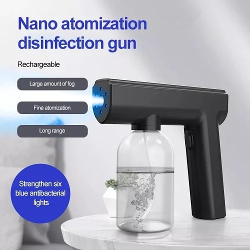 Nano wireless blue light disinfection spray