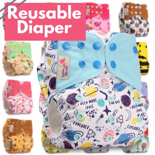 FriendlyNappy Reusable Diaper-4PCS