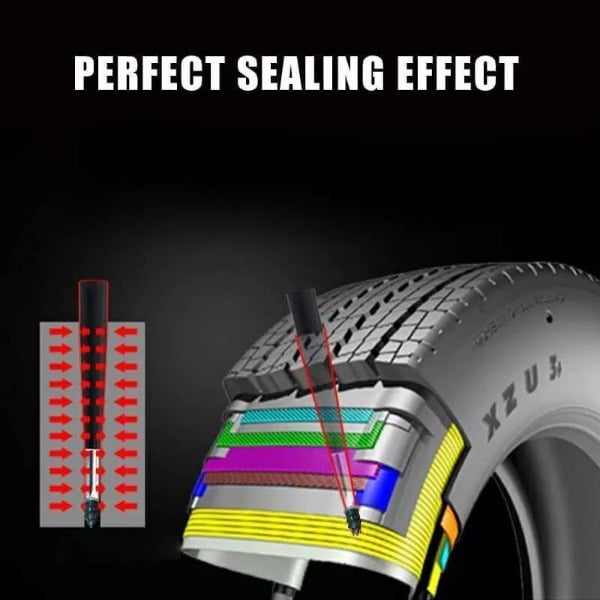 Tire Repair Rubber Nail -10PCS