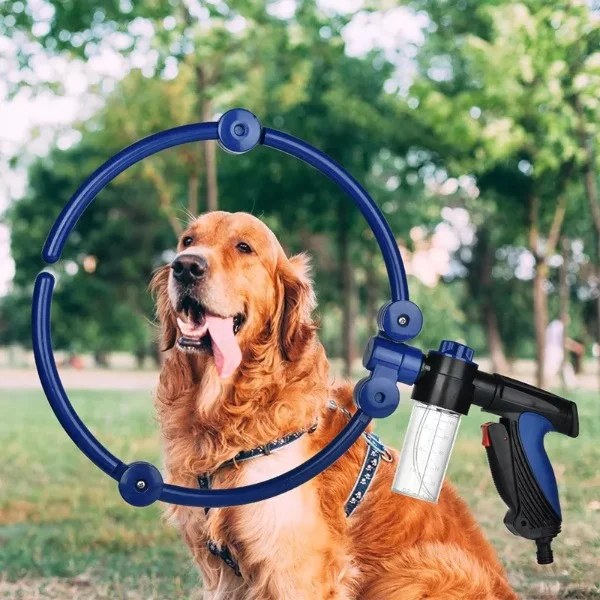 360 Degree Dog Shower Attachment