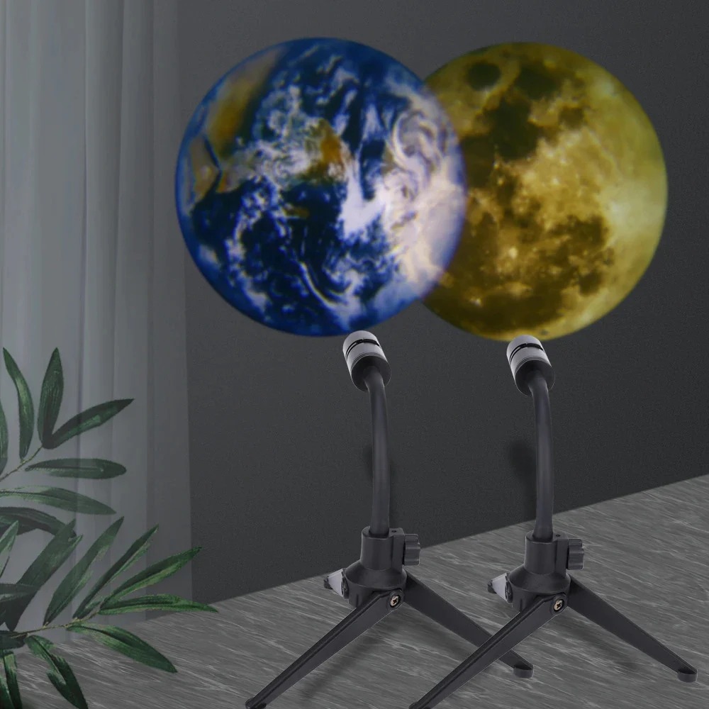 Moon Earth Projection LED Light