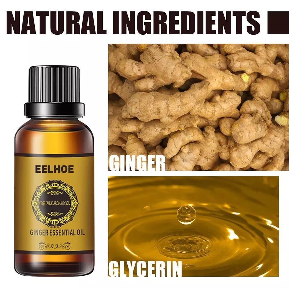 Abdominal Drainage Ginger Oil