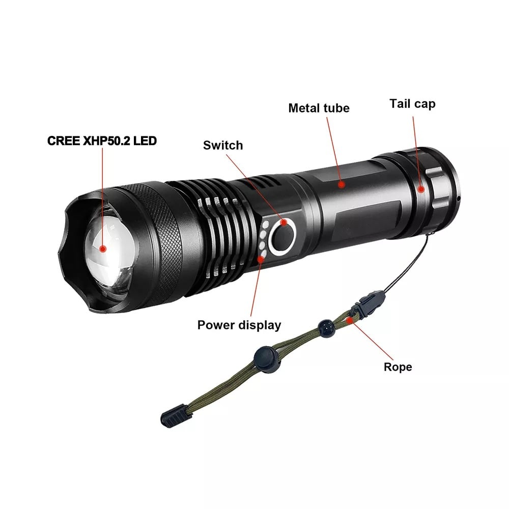 Water Proof Military Grade Flashlight