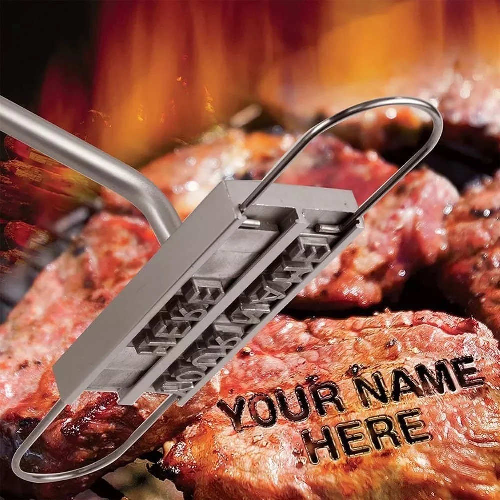 CUSTOMIZABLE HOT STAMP FOR BBQ