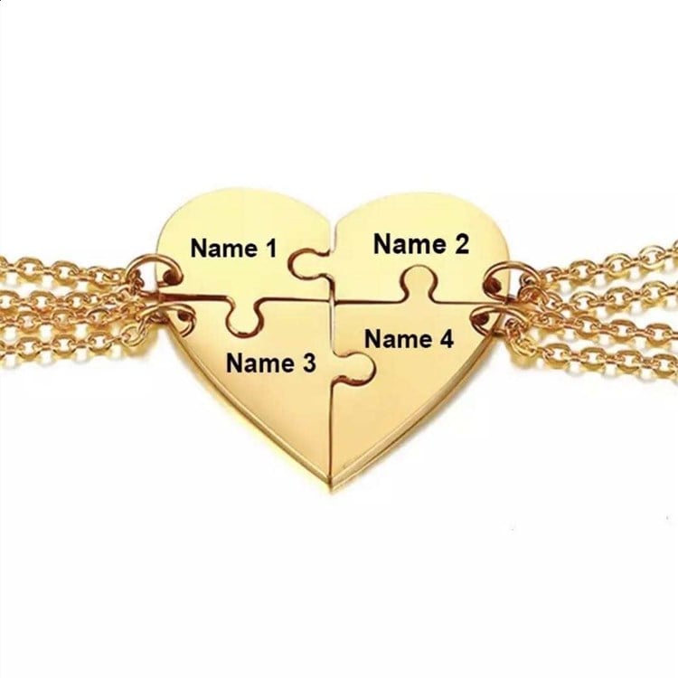 Personalized Puzzle Necklace