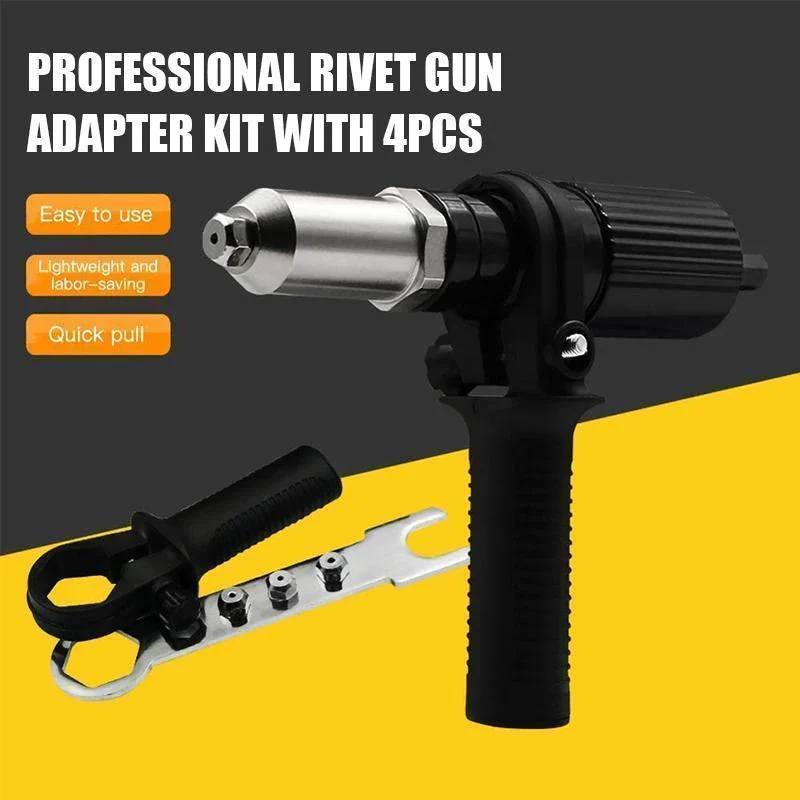 Professional Rivet Gun Adapter Kit