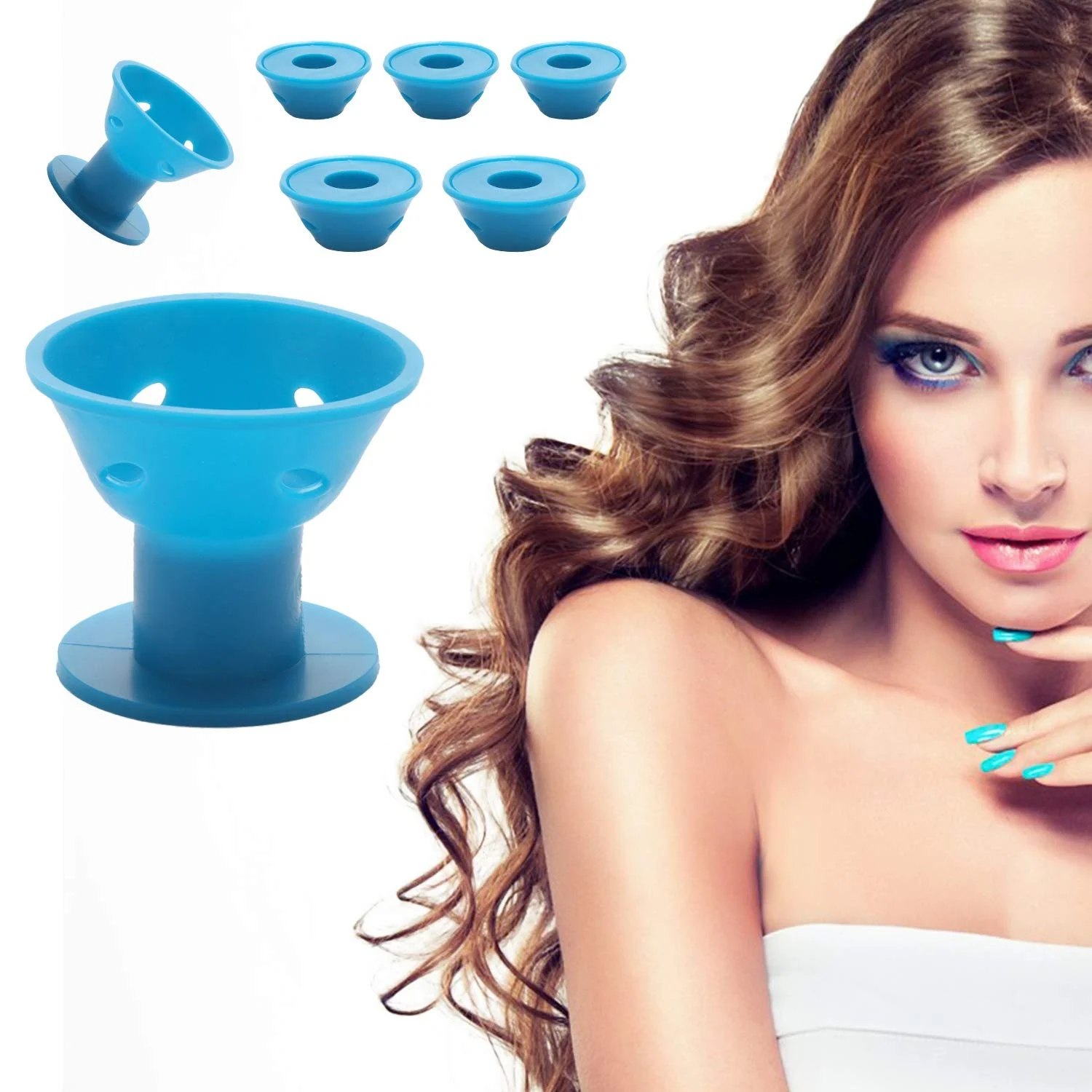 Heatless Hair Curlers