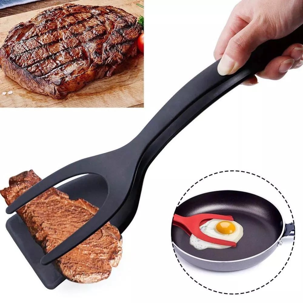 2 In 1 Grip Flip Tongs