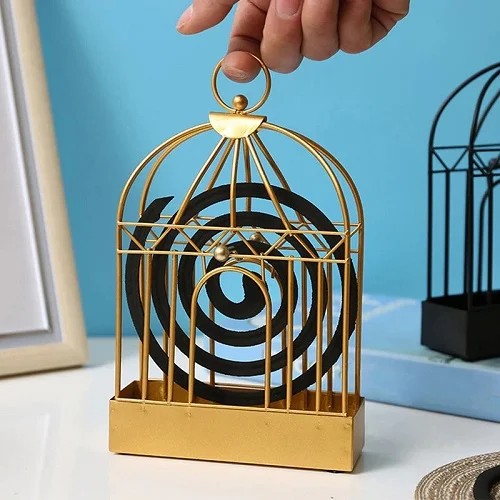 Retro Iron Mosquito Coil Holder