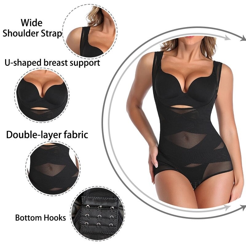 High Waist Tummy Control Butt Lift Slimming Body Shaper