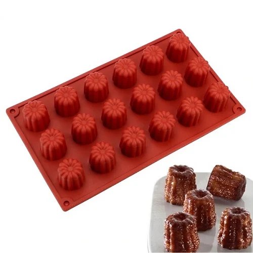 Silicone Canelé Mold