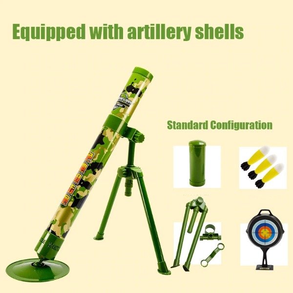 Simulation Rocket Shooting Mortar Toy