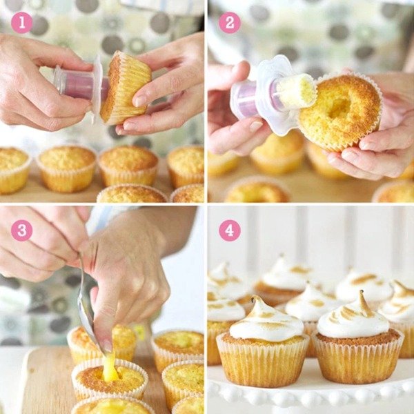 Filled Cupcake Corer Plunger Cutter