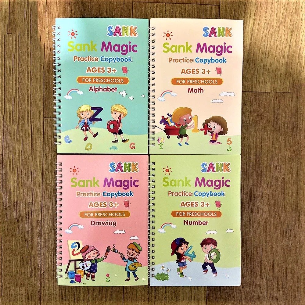 Magic Practice Copybook- SET OF 4