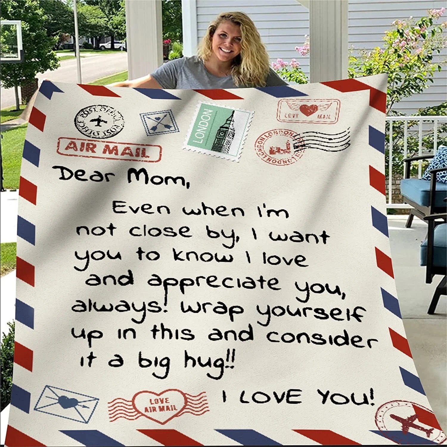 LETTER TO MOM BLANKET