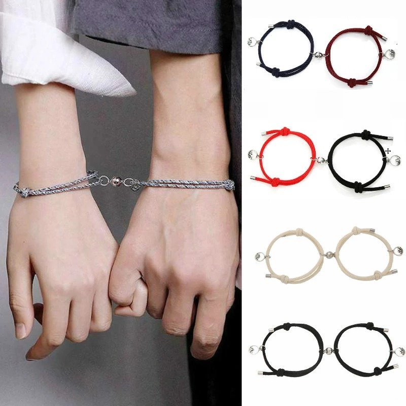 Attractive couple bracelet