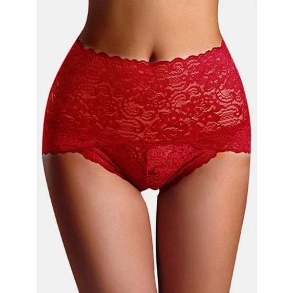 Seamless lace women's briefs