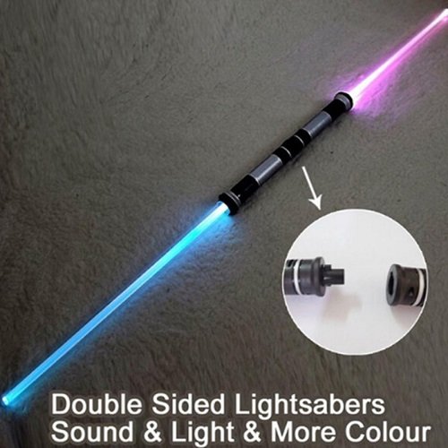 Double-sided lightsaber