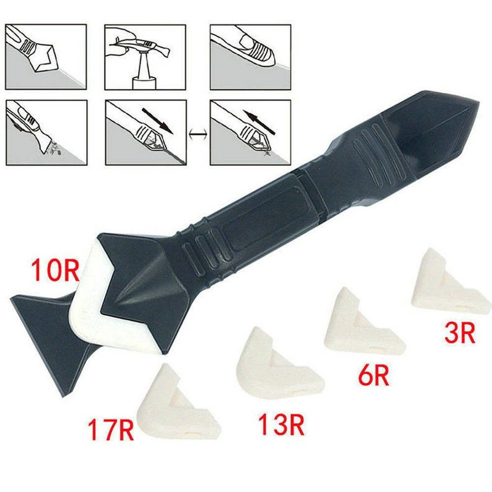 3-in-1 Silicone Caulking Tool