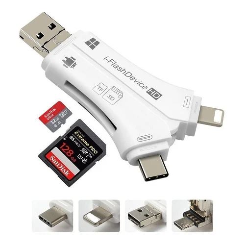 4-in-1 Media Transfer with Memory Card