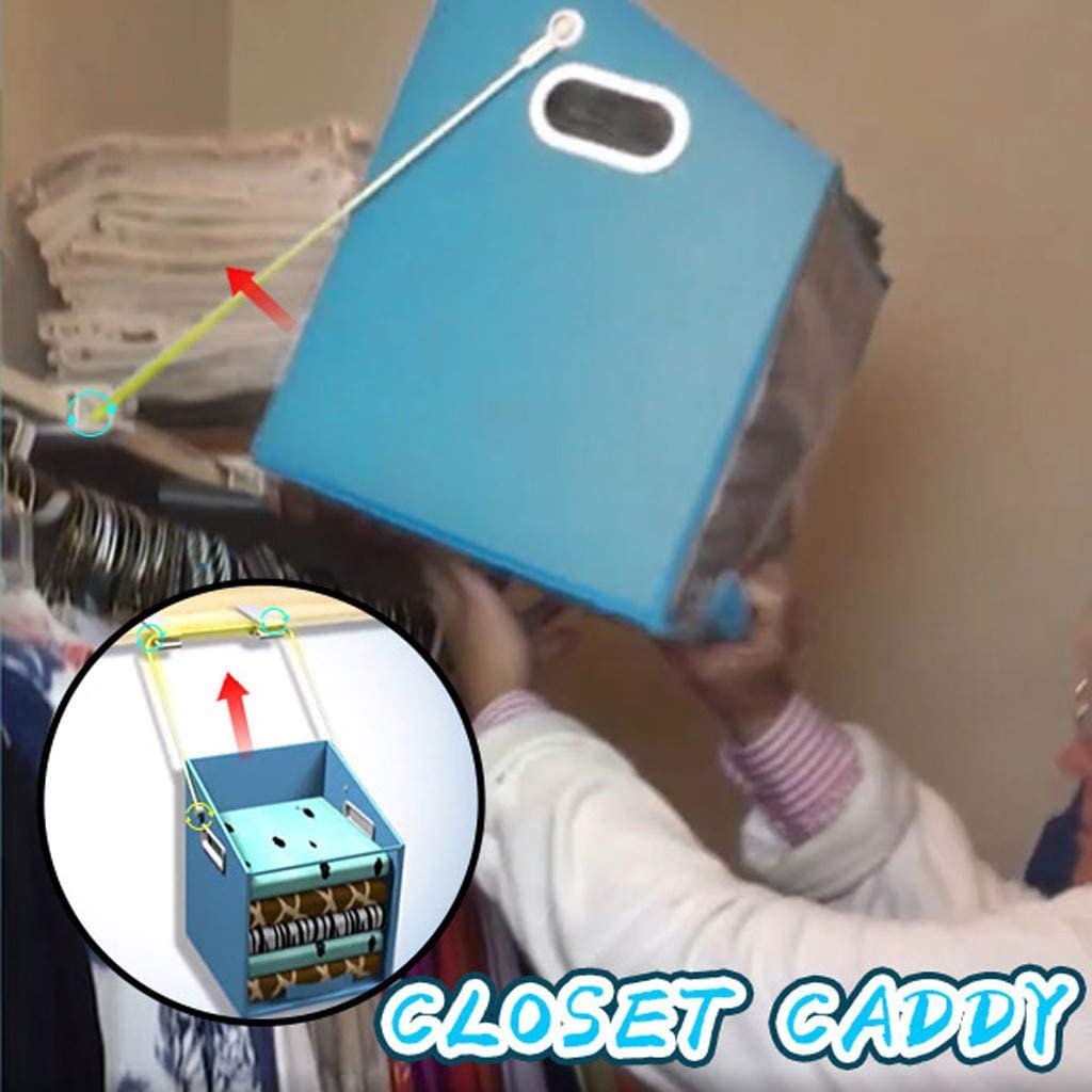 Easy Lift Closet Caddy Box