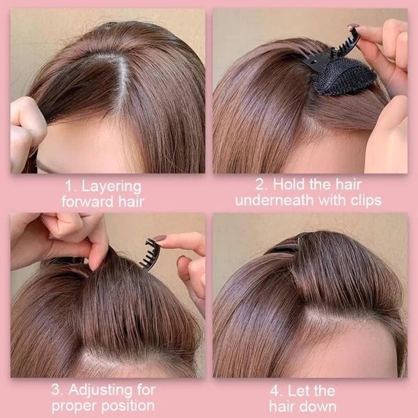 Invisible Fluffy Hair Clip-2PCS