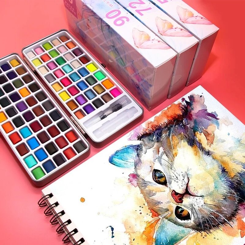 Watercolor Paint Set