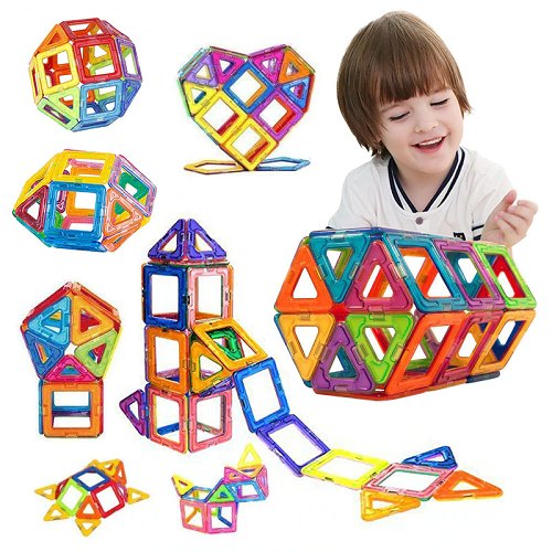 Magnetic Building Blocks Set