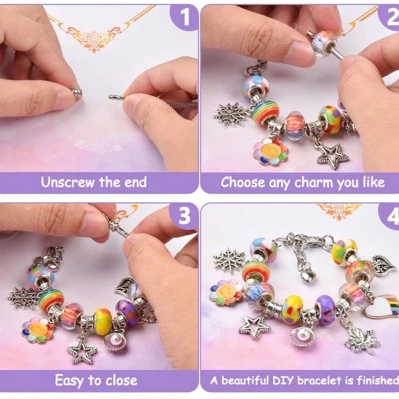 DIY Charm Bracelet Making Kit