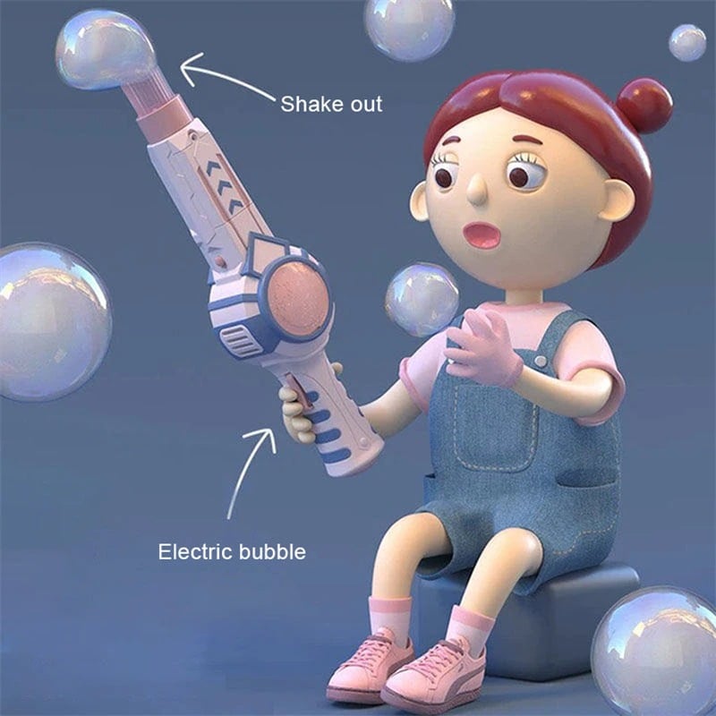 Elastic Smoke Bubble Machine