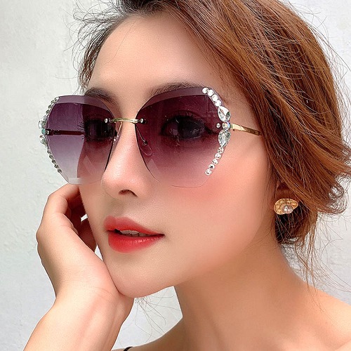 Fashion Crystal Sunglasses