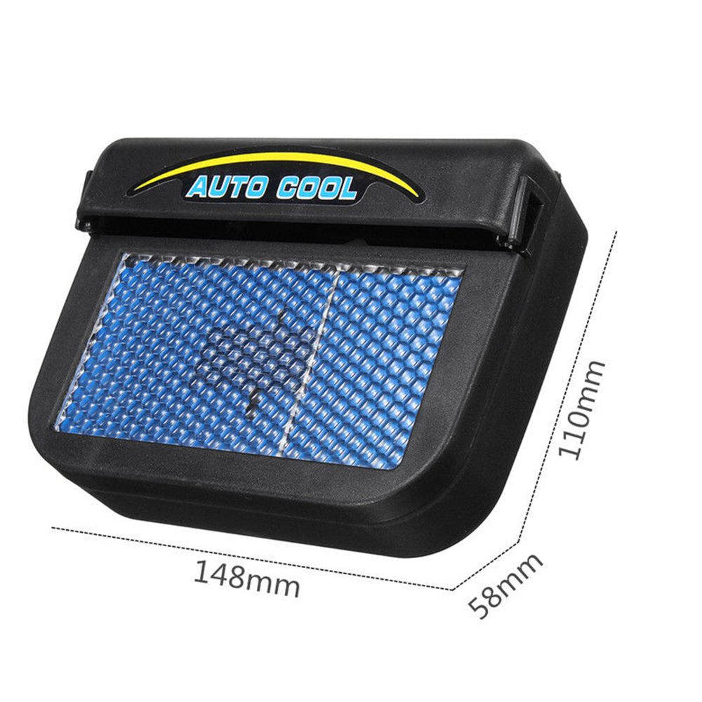 Solar Power Auto Cooling Fan