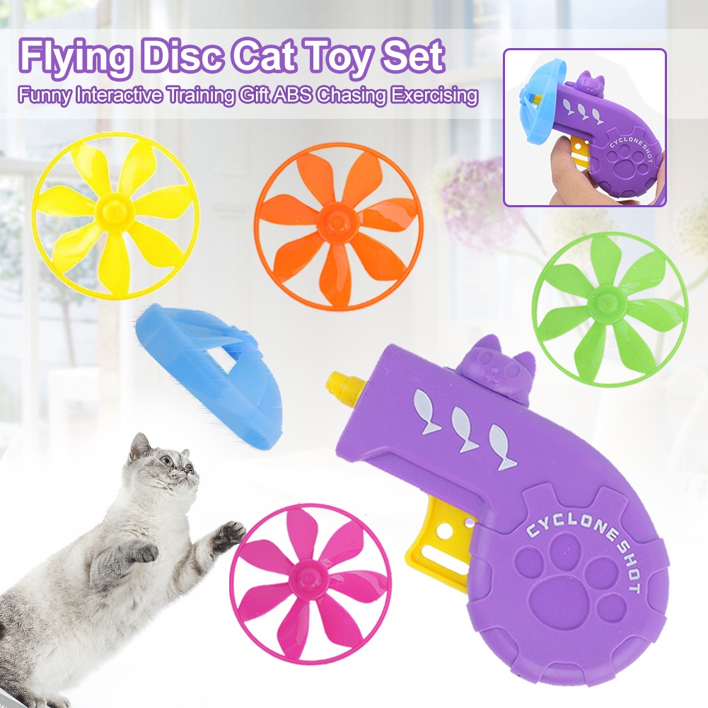 Flying Copter Fetch Toy for Cats