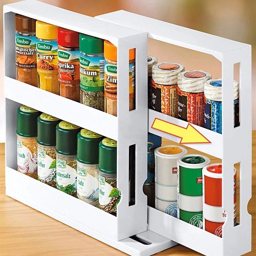 Multi-Function Rotating Storage Rack