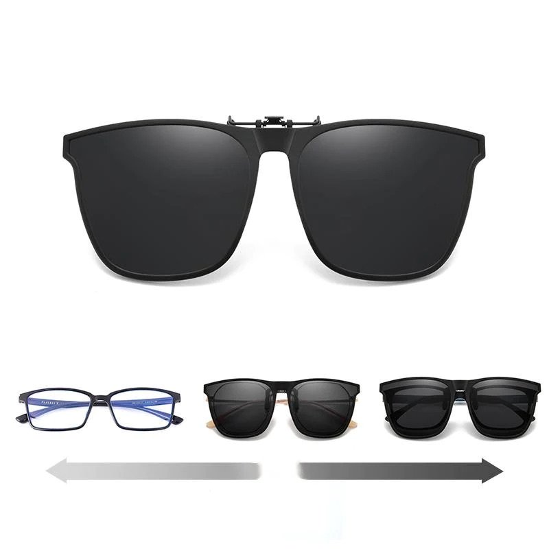 Polarized Clip-on Flip Up Sunglasses