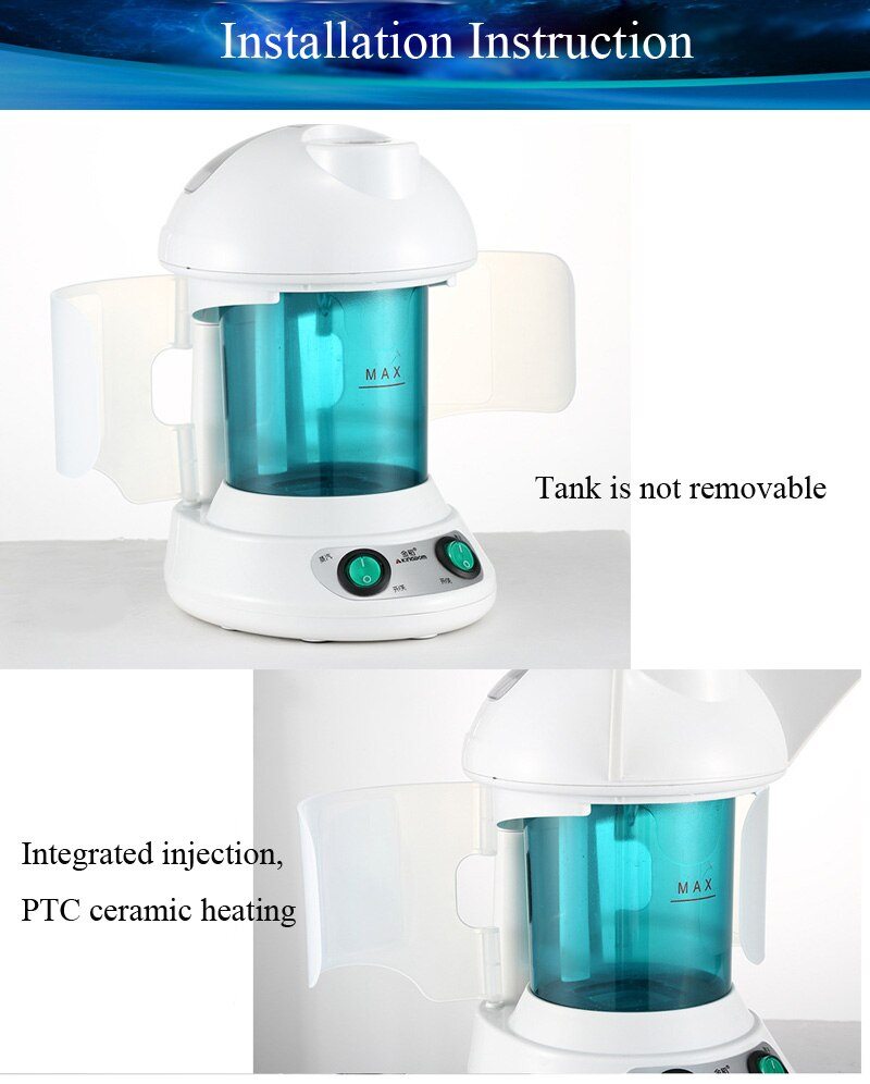 2-IN-1 SPA STEAMER