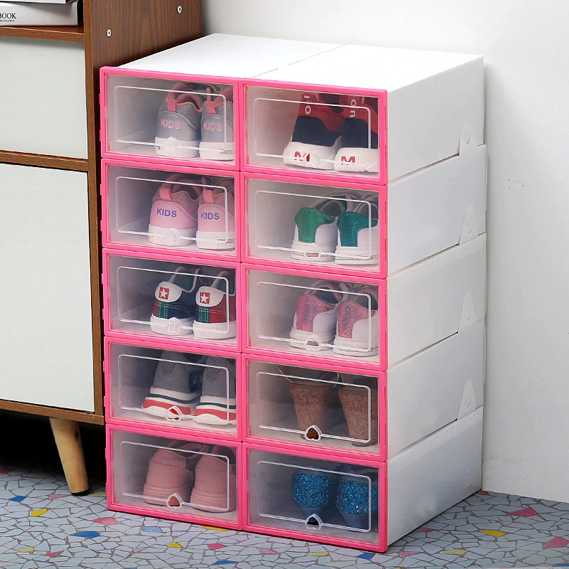 Transparent Drawer Shoes Box