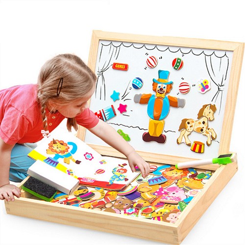 Wooden Magnetic Puzzle