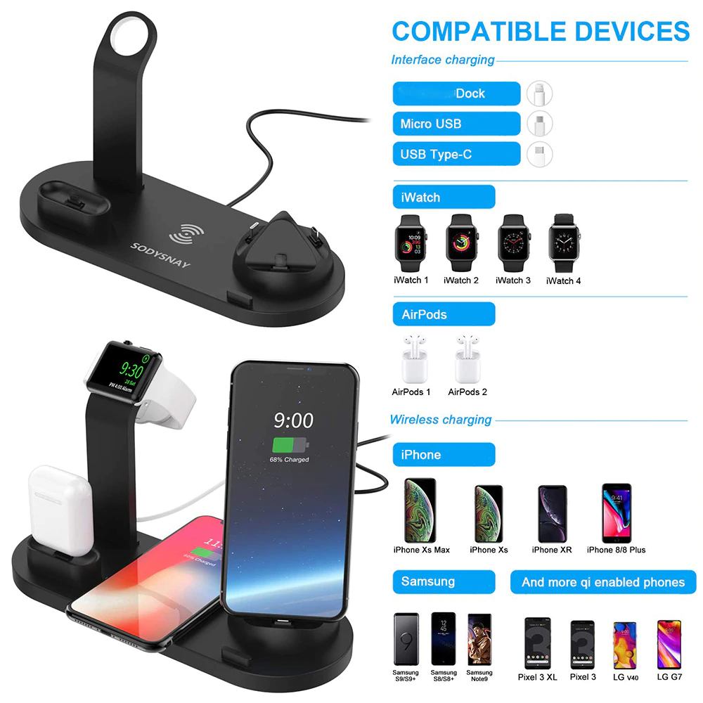 4-in-1 Charging Station