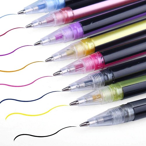 Glitter Gel Pens 12pcs