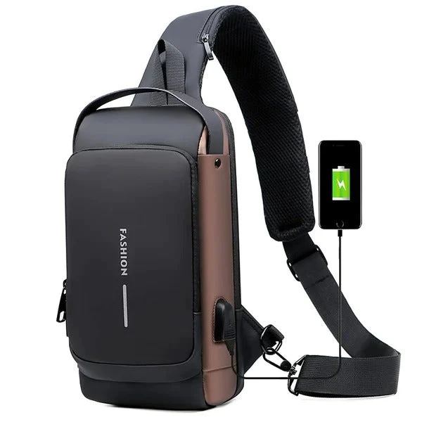 Multifunction Anti-theft USB Shoulder Bag