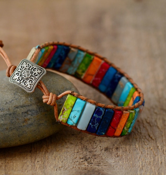 COLOR BURST POSITIVITY BRACELET