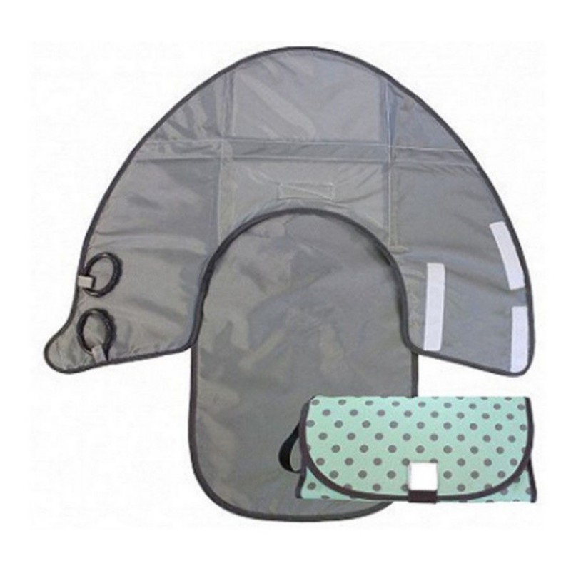 Foldable Changing Pad and Diaper Bag