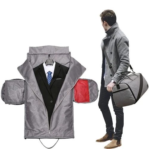 2 in 1 Garment + Duffle Bag