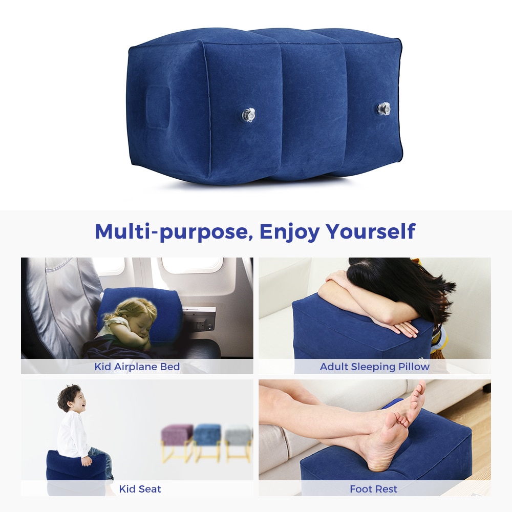 Inflatable Ottoman Foot Rest