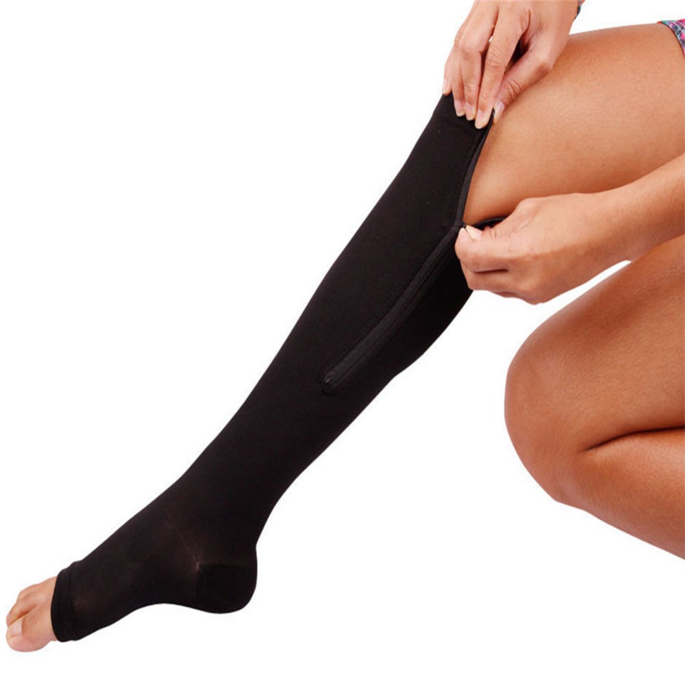 Open toe pain relief socks