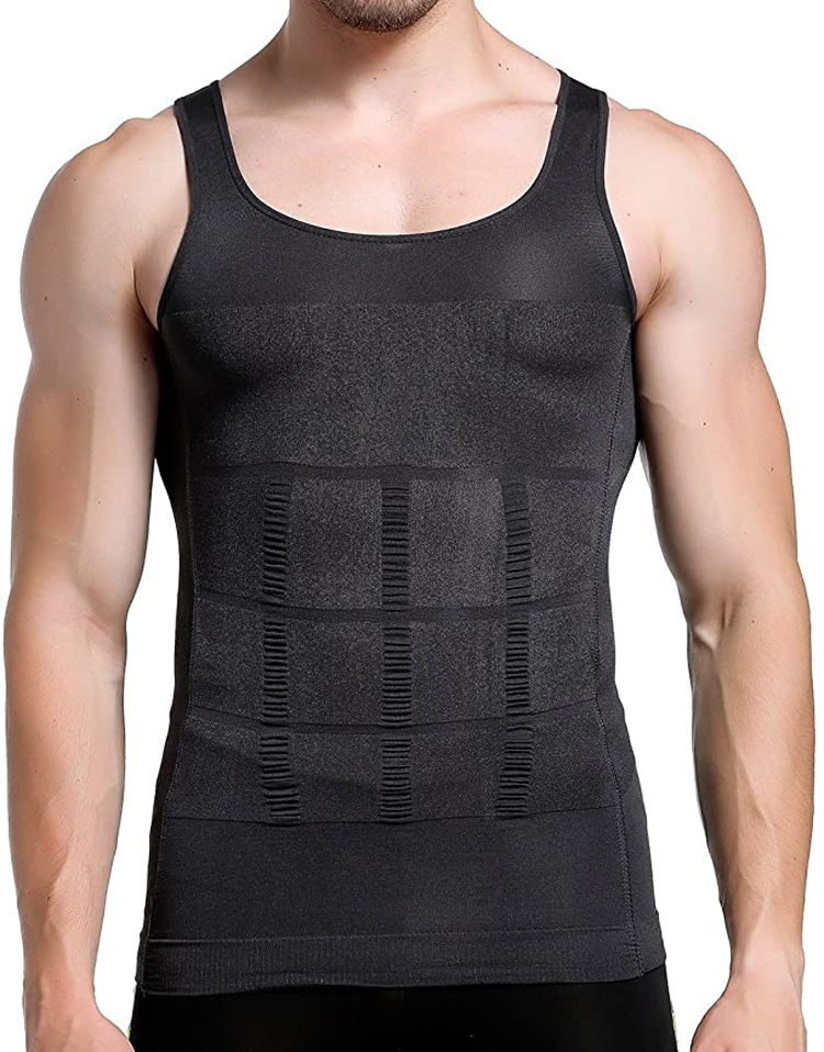 Men's body shaping vest