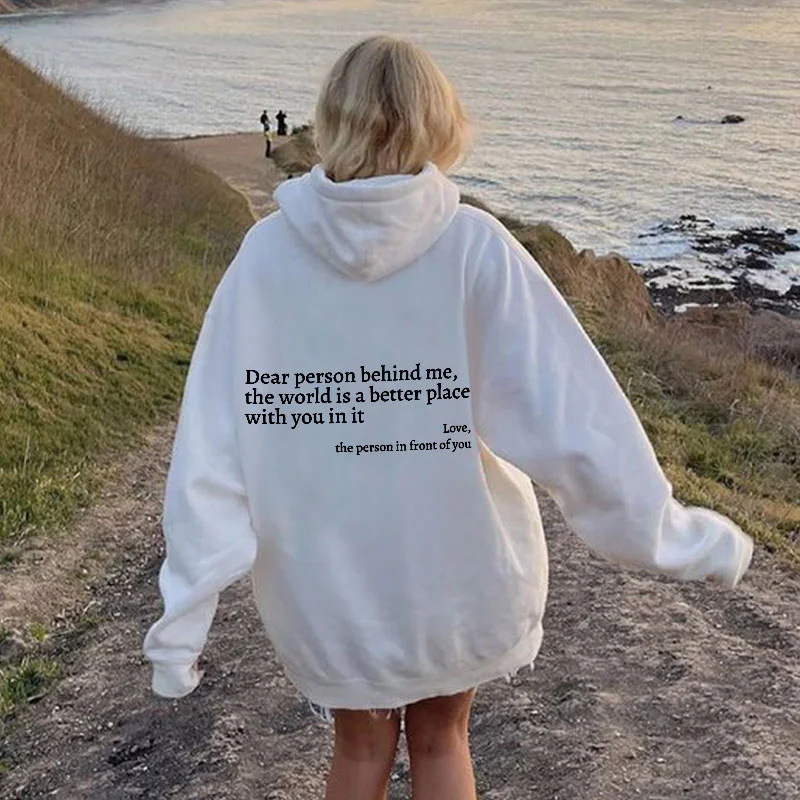 Printed hoodie